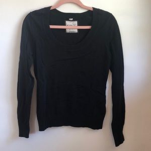 Black Sweater Top
